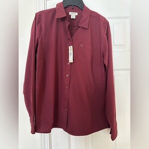 Ariat Red Casual Button Down Shirt
